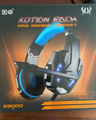 Cuffie Gaming con Microfono Anti Rumore 3.5mm Jack