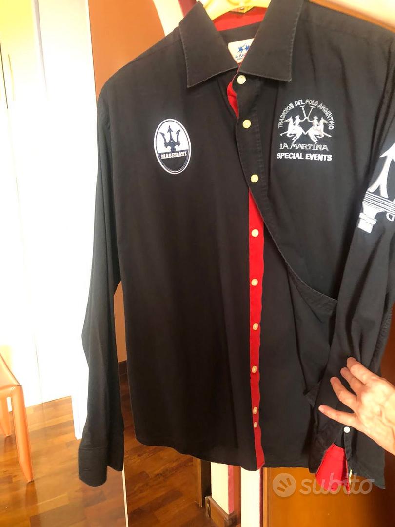 Camicia uomo LA MARTINA MASERATI in cotone tg. XXL Abbigliamento e Accessori In vendita a Vicenza