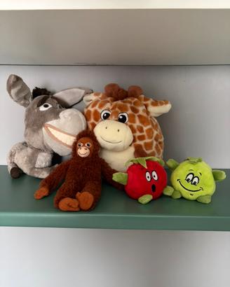 set 5 peluche
