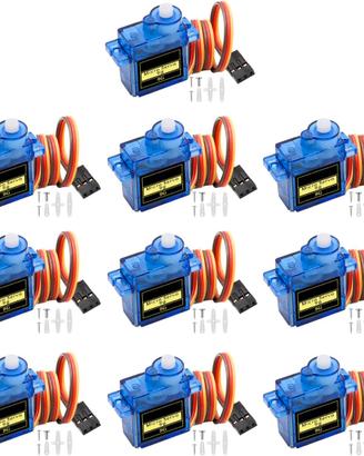 10 Servomotori Micro 9G Servo RC Arduino Robot