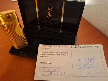 Accendino placcato oro