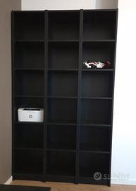Libreria IKEA BILLY nera 120x39x202 - NUOVA