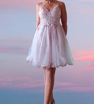 Abito da cerimonia rosa