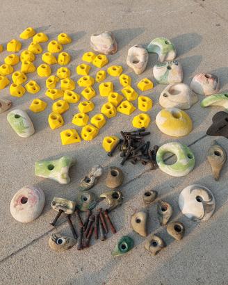 supporti per parete arrampicata