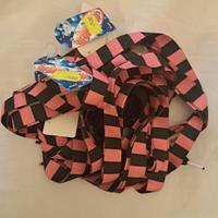 lacci scarpe nero/rosa