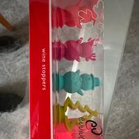 Wine stoppers - set di 4 tappi in silicone