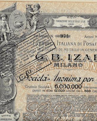 IZAR Fabbrica di posaterie d'argento di PRESTIGIO