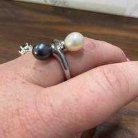 Anello doppia perla Morellato