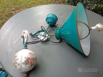 Lampada con saliscendi