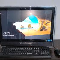 PC All in One multimediale 21,5" touch