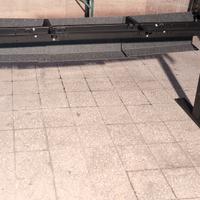 Base Scrivania IKEA MITTZON nera