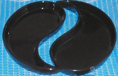 Vassoio giapponese design scomponibile Yin e Yang