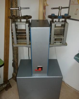 laminatoio elettrico oreficeria