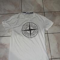 Maglietta bianca Stone Island uomo XL
