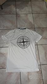 Maglietta bianca Stone Island uomo XL