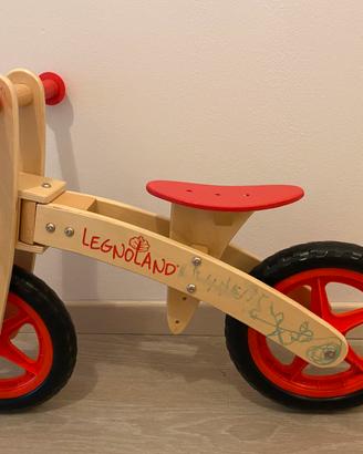 Bici equilibrio in legno