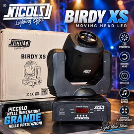 Nicolsi Birdy XS Moving Head LED DJ
