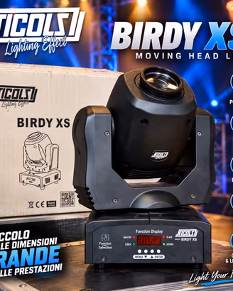 Nicolsi Birdy XS Moving Head LED DJ