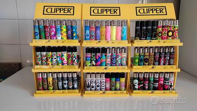 Clipper 72 accendini in 18 set da collezione