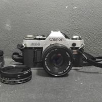 Macchina Fotografica Canon AE-1 Reflex obbiettivi 
