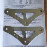 Kit rialzo moto Kawasaki.