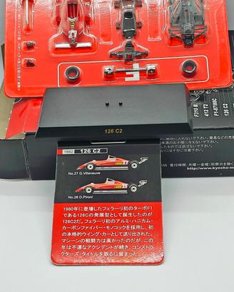 Ferrari 126 C2 F1 Gilles Villenevue Kyosho 1.64