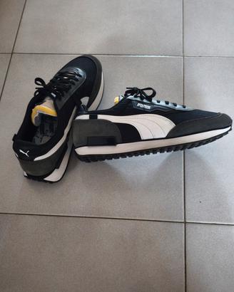 Puma Future Rider Play On 393473 black white 