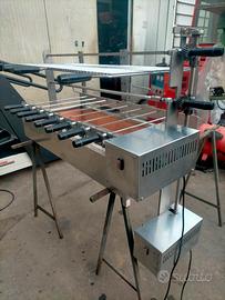 barbecue professionale inox 