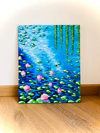 Quadro moderno “Ninfee”