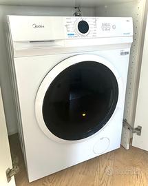 Midea MF100W70/E Lavatrice a Carica Frontale, 7 kg