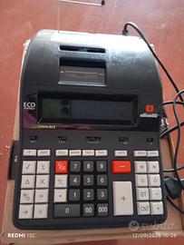 Calcolatrice da tavolo con rotolo carta  Olivetti