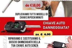 DUPLICAZIONE CHIAVI AUTO