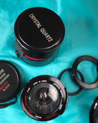 YASHICA 35 GT GS lenti WIDE TELE MACRO + accessori