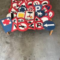 Segnali stradali vintage