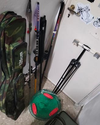 Stock attrezzi pesca 