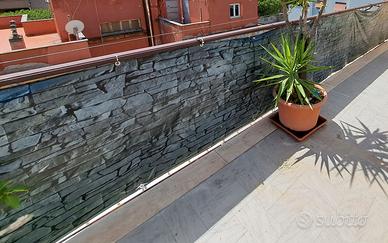 2X Teli  frangivista per ringhiera balconi