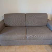 divano letto matrimoniale grigio tortora 