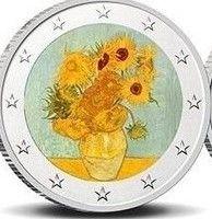 Collezionedi 8 monete serie  "Van Gogh" Olanda