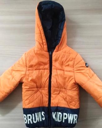 Piumino bambino reversibile 18 mesi