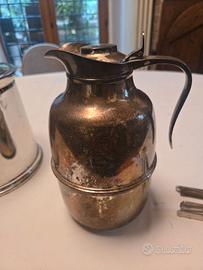Brocca/caraffa in silverplate (metallo argentato) 