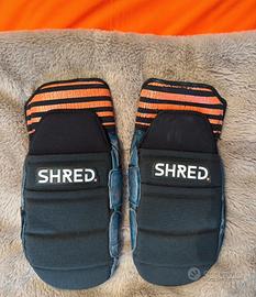 guanti sci moffola con dita shred XL