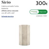 Cabina Armadio Mondo Convenienza Sirio Olmo Natura