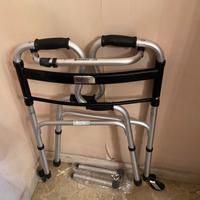 Deambulatore girello pieghevole con ruote