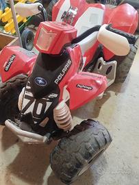quad peg Perego 12v 330 Watt