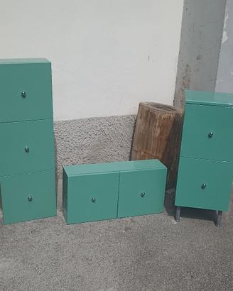 Mobili bagno color tiffany