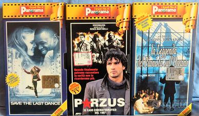 Tris film stranieri nastro VHS italiano