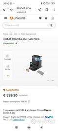 iRobot  Roomba plus 406 nero