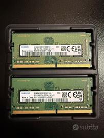 Kit 16GB RAM Samsung DDR4 3200MHz (Laptop/Mini PC)