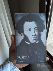 Libro meridiani  opere di Puskin