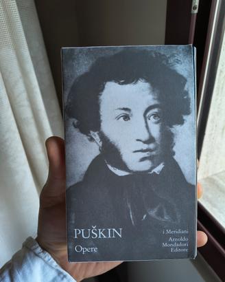 Libro meridiani  opere di Puskin
